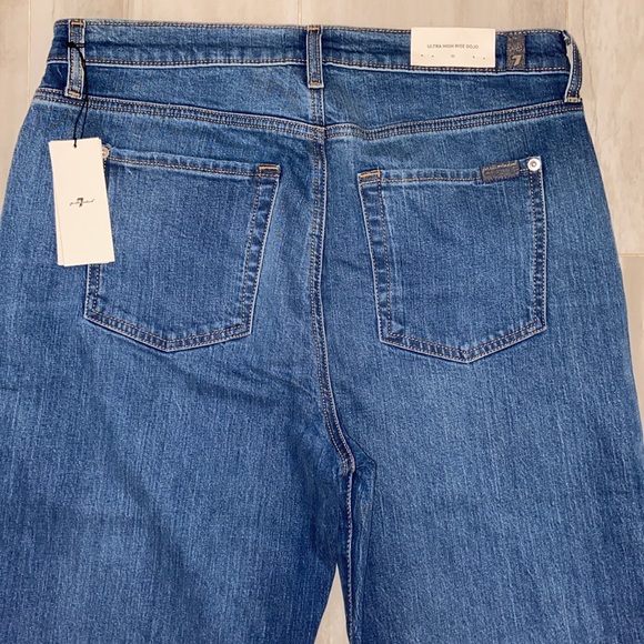 7 For All Mankind Dojo Flare, Style:7U482478, 32x34, NWT, $228 MSRP - Picture 13 of 13